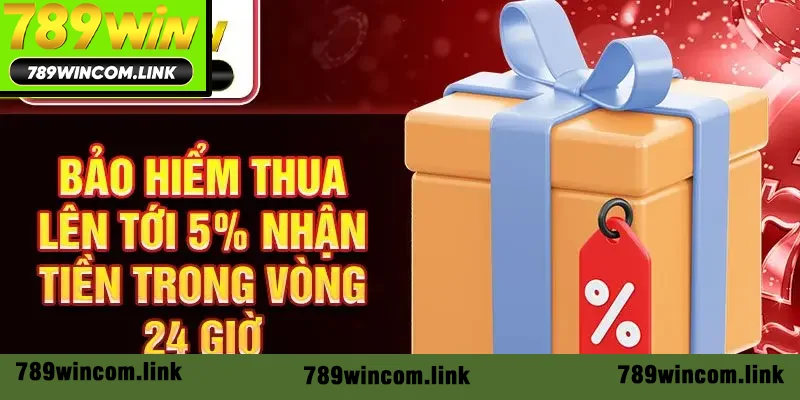 Bảo hiểm thua có thể lên tới 5% nhận tiền trong vòng 24 giờ Bảo hiểm thua có thể lên tới 5% nhận tiền trong vòng 24 giờ