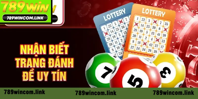 Nhận biết trang đánh đề uy tín